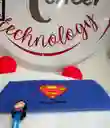 Superman Cartuchera 1 Bolsillo Y Protector Superman
