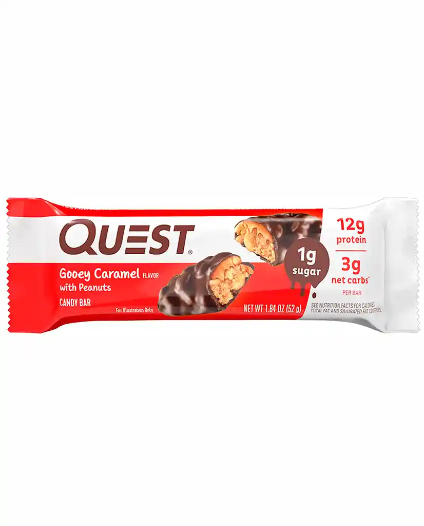 Quest Barras De Proteina Candy Bar Gooey Caramel60 Gr