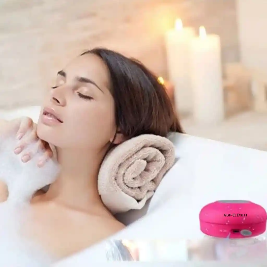 Parlante Bluetooth Para Ducha Recargable