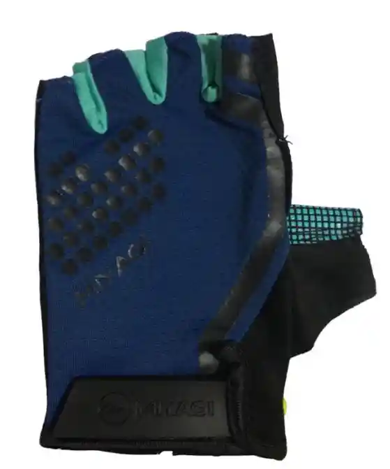 Guantes Para Deportes Miyagi Ciclismo, Fitness, Gimnasio, Training Azul