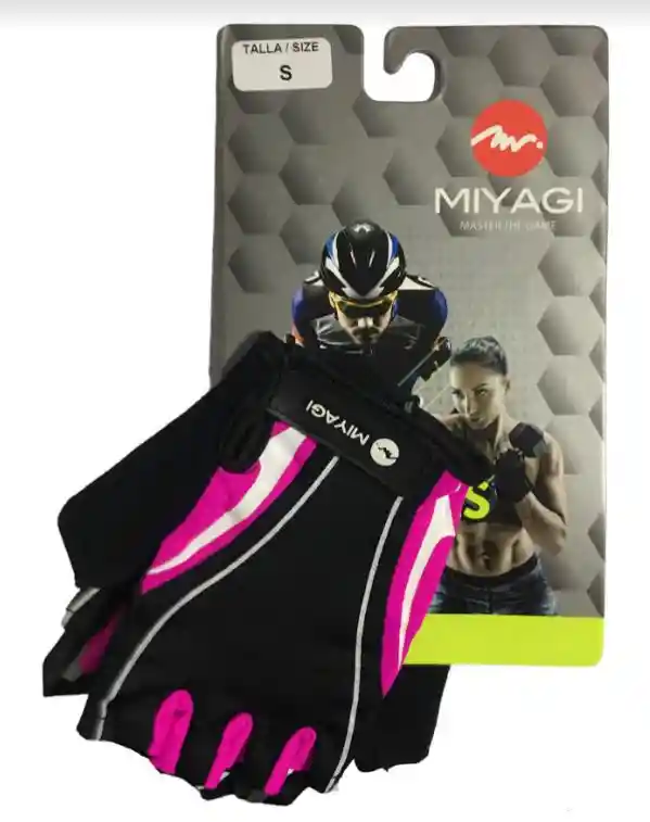 Guantes Para Deportes Miyagi Ciclismo, Fitness, Gimnasio, Training Dama