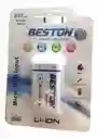 Pila Bateria Cuadrada Recargable 9v 250 Mah Beston