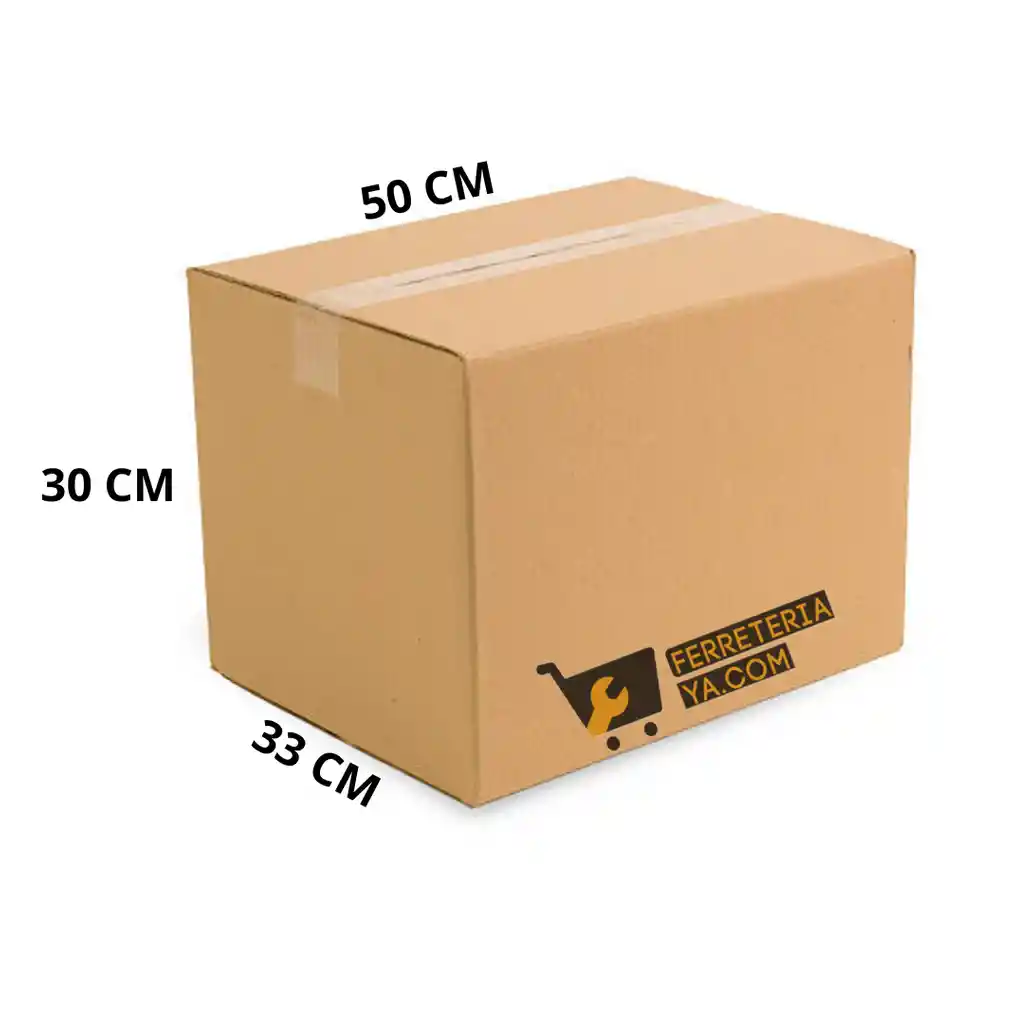 Caja Carton Para Empacar Ó Embalaje 50 - 33 - 30 Cm