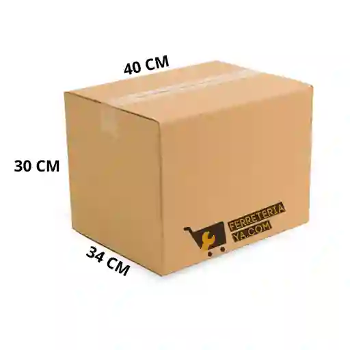 Caja Carton Para Empacar Ó Embalaje 40 - 30 - 34 Cm