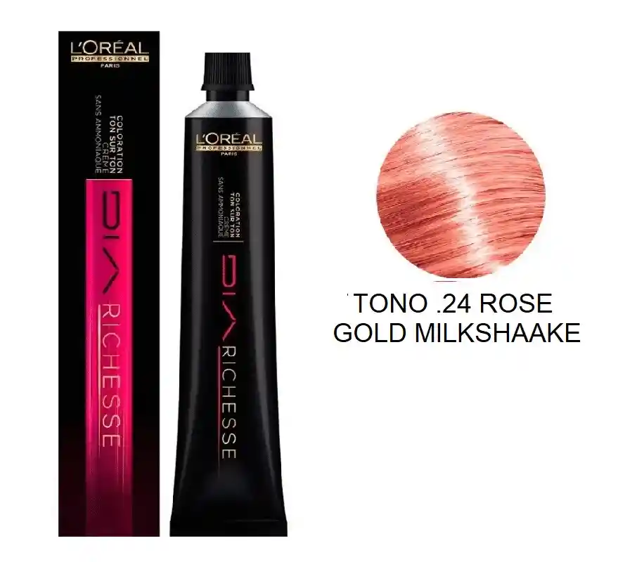   L'Oréal  Richesse Rose Gold Milkshake De 50Ml. 