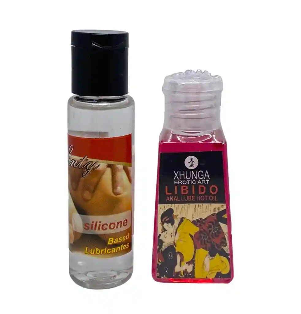 Kit Lubricante Anal Libido*30 Ml+lubricante A Base De Silicona