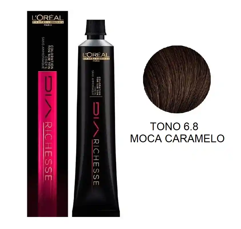 L'Oréal Tintes Richesse Moca 68 Caramelo De 50Ml.