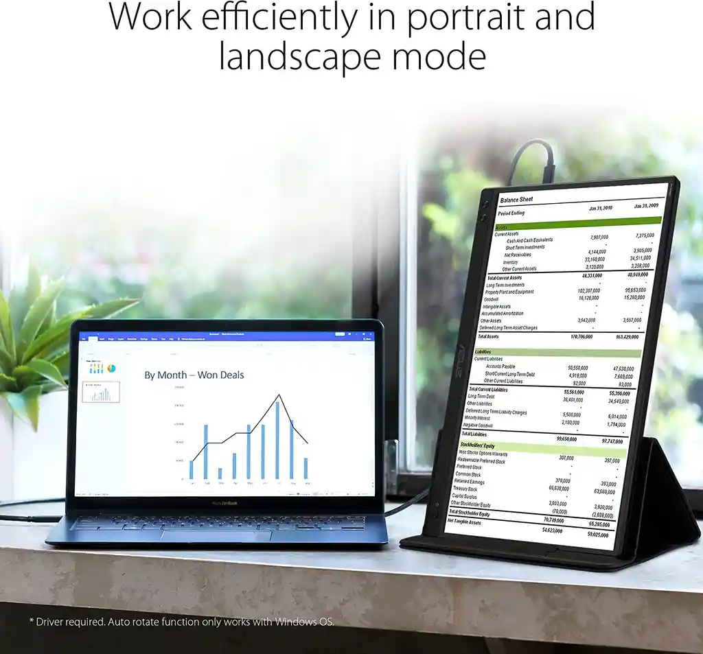 Monitor Portatil Pantalla Usb Tipo C Mac Ipad Windows