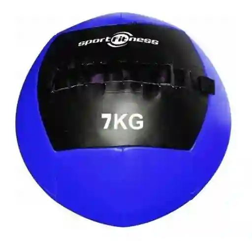 Sportfitness Balon De Peso Cuero Sintetico De 7 Kg