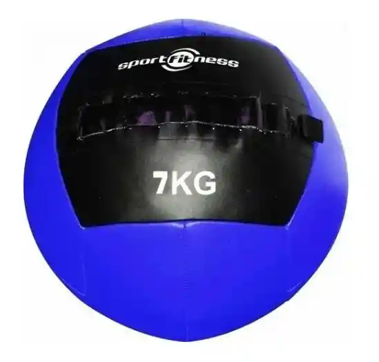 Sportfitness Balon De Peso Cuero Sintetico De 7 Kg