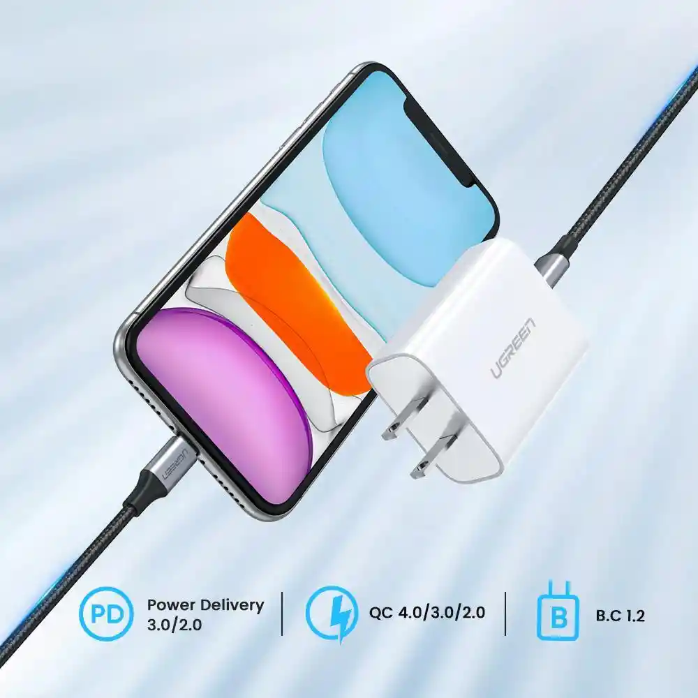 Adaptador Cabeza Poder Carga Rapida Premium Iphone Ipad 5v