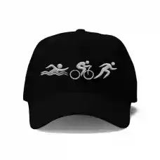 Gorra Negra Triatlon Curva