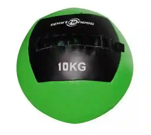 Balón De Peso Cuero Sintético 10 Kg Spotfitness