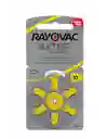 Pilas Para Audífono Rayovac Pr 10 Pack X6