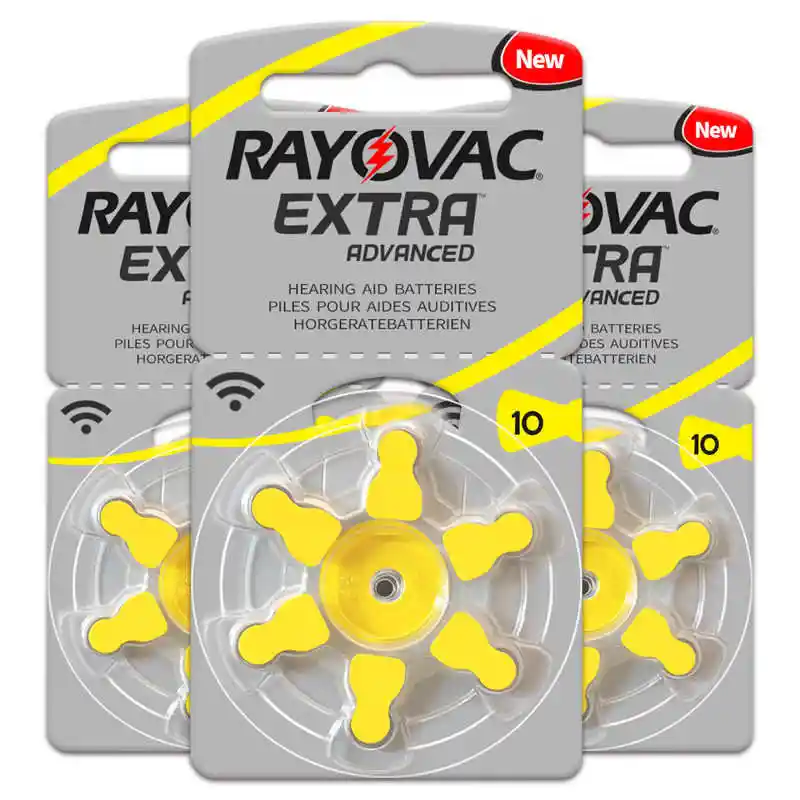 Pilas Para Audífono Rayovac Pr 10 Pack X6