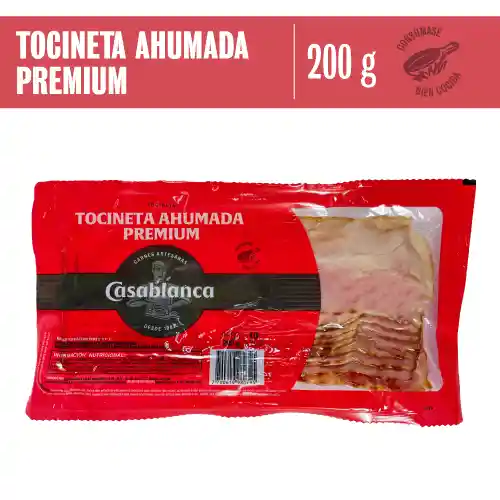 Tocineta Ahumada Premium X 200grs