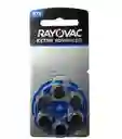 Pila Para Audifono Rayovac 675 Pack X 6