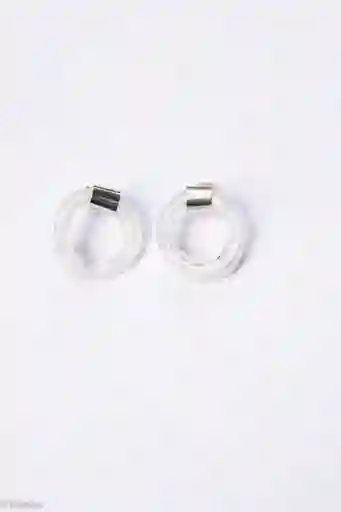 Aretes Remolino Blanco
