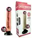 Vibrador Dildo Chupa Testiculos Chuck Vibration 9,4 (24cm)