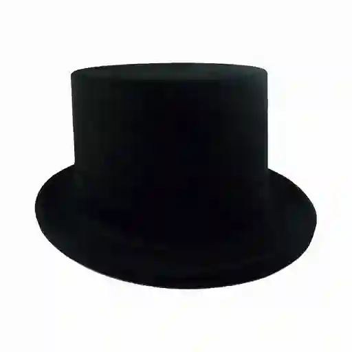 Sombrero Plástico De Mago Tipo Gamuza Para Hora Loca, Halloween, Carnaval