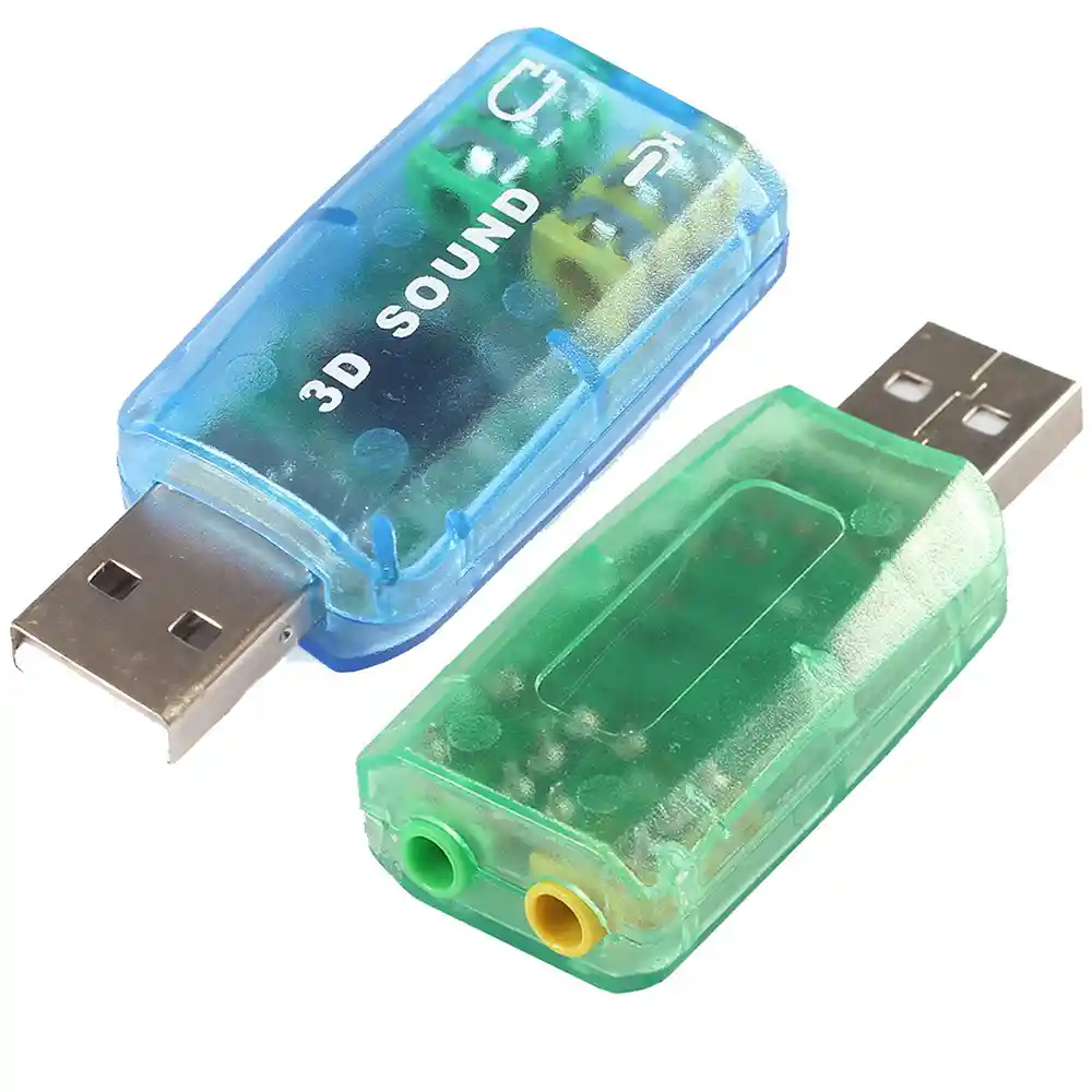 Tarjeta De Sonido 5.1 Por Usb