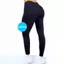 Conjunto Deportivo Dama Leggins Largo Y Camiseta Negro