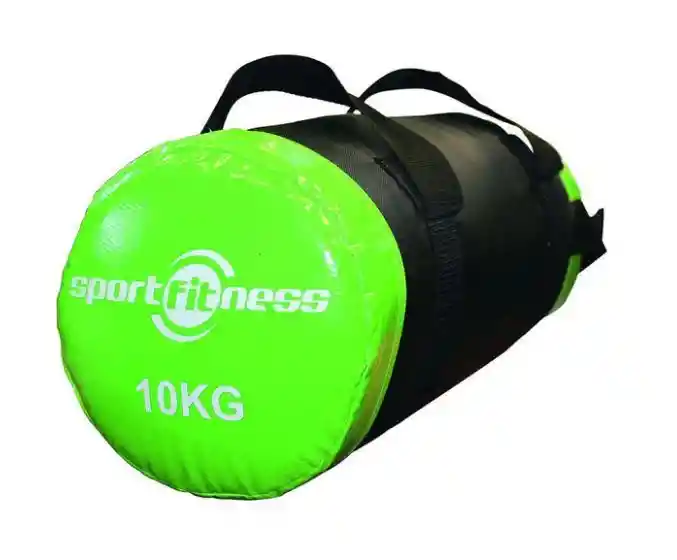 Bolsa De Poder 10kg Negro/verde Sportfitness