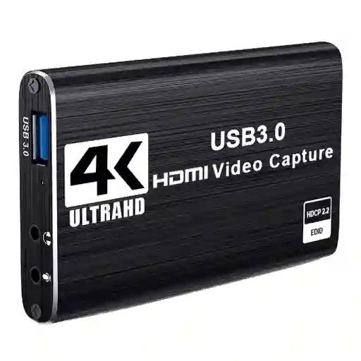Capturador Video Y Audio Hdmi Usb Transmision En Vivo 60 Fps