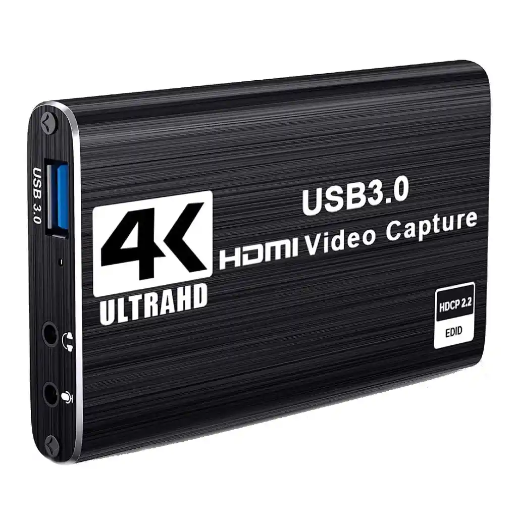 Capturador Video Y Audio Hdmi Usb Transmision En Vivo 60 Fps
