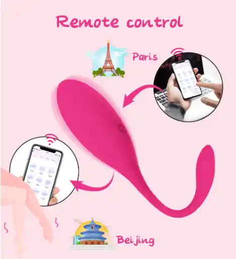 Huevo A Distancia Bluetooth App Vibrador Egg Vibrator Anal Worldwide Distance Usb Charge