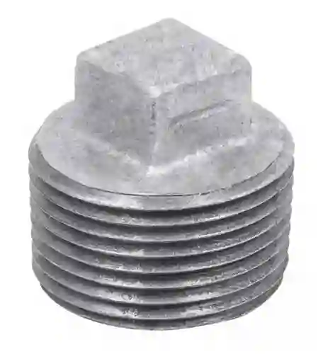 Tapon Macho Galvanizado 1/2