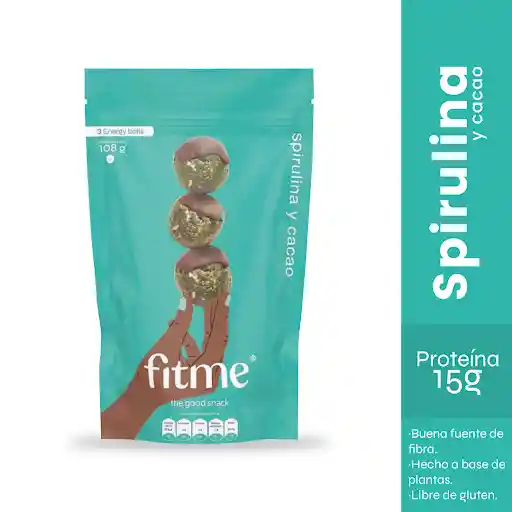 Fitme Sixball Spirulina Y Cacao108G