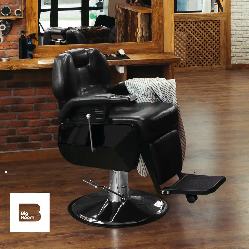 Sillon Barbero Hidráulico Silla Barberia Peluqueria Estetica