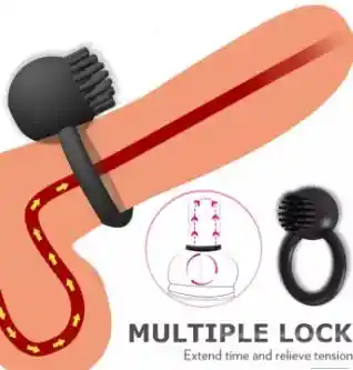 Anillo Multi Vibrador Para Hombre Y Mujer