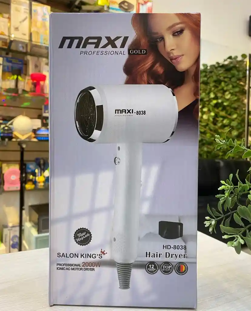 Secador De Cabello Profesional Maxi Gold 8038 2000w