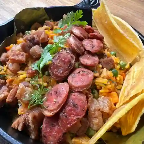 Arroz Atollado de Carnes