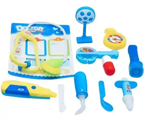 Set Equipo Médico Doctor Para Niños O Niñas Regalo