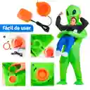 Disfraz Inflable Alíen Traje Extraterrestre Fiesta Disfraces