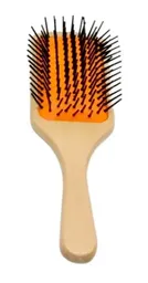Cepillo Peine Para Extenciones Y Cabellos Delicados Naranja