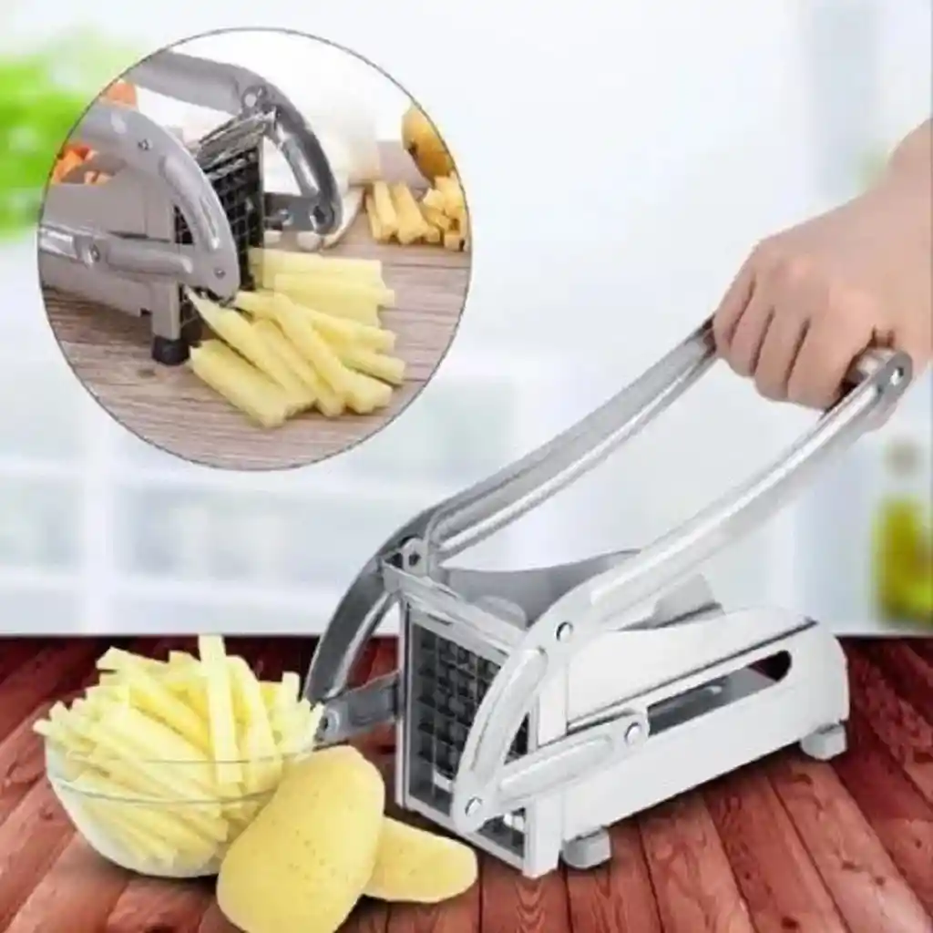 Cortador De Papas Potato Chipper Zanahoria Cocina Papa Frita