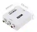 Convertidor Adaptador De Hdmi A Rca Video Version 1080p