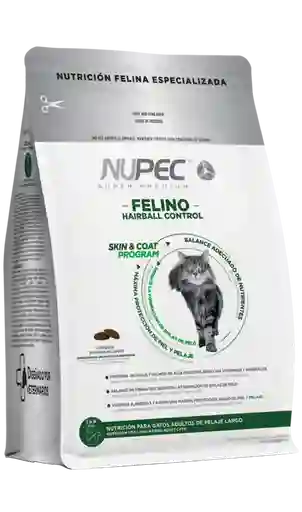 NUPEC felino hairball control alimento para gato 1.5 kg