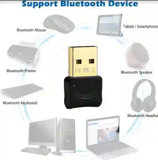 Transmisor Y Receptor Bluetooth 5.0 Computador Alto Alcance