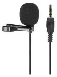 Micrófono Solapa Lavalier Plug Para Celular Pc Lapto