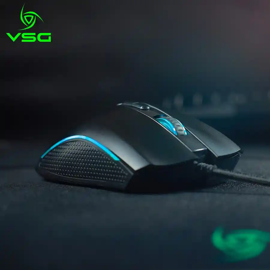 Kit Gamer Vsg Crux 4 En 1 Teclado Mouse Diadema Alfombrilla