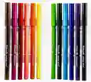 Plumones Lettering Markana Punta Pincel X12 Piezas