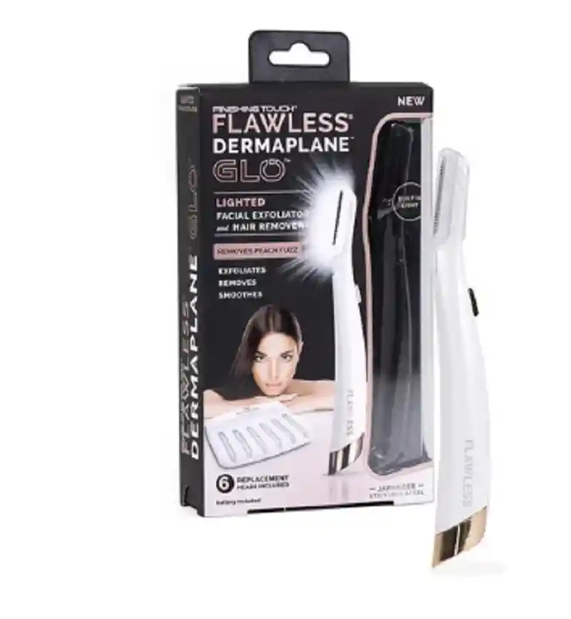 depilador flawless exFoliante facial dermaplane