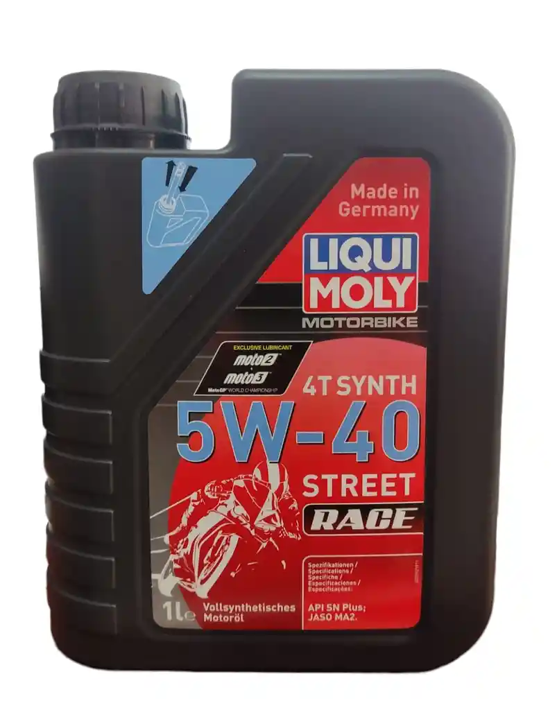 Aceite Liqui Moly 5w-40 Sintetico