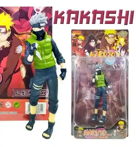 Naruto Juguetes Figura Kakashi Jugueteria Muñeco