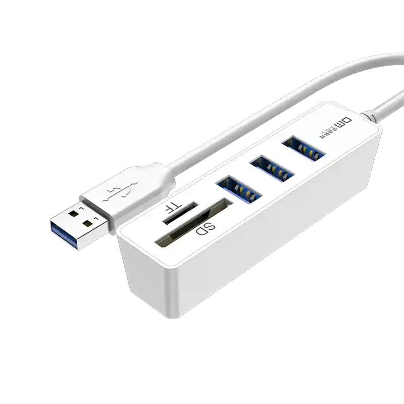 Adaptador Multi Usb Tipo A Hub Lector Micro Sd